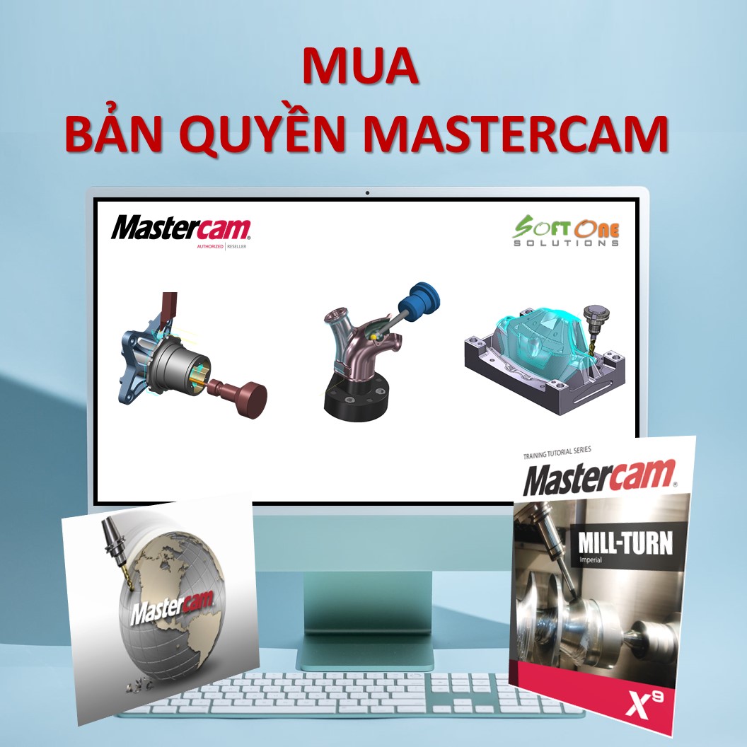 Mua phần mềm MasterCAM bản quyền